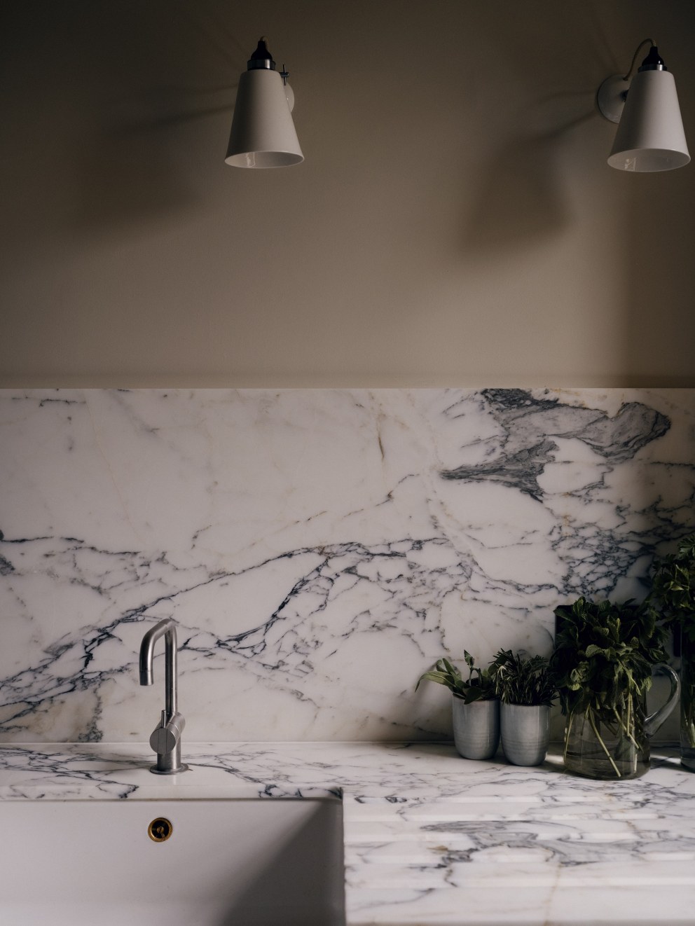 Myddelton Square, Islington | Marble Kitchen | Interior Designers